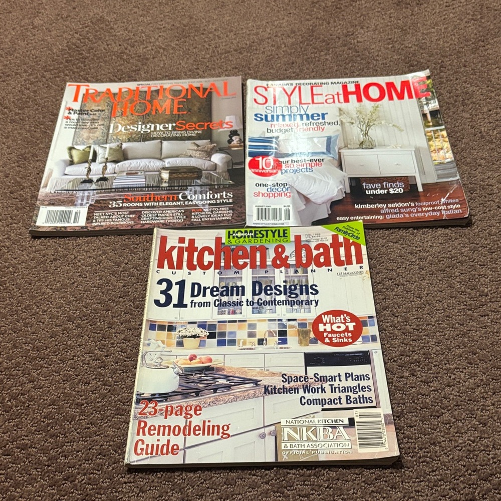 Home Design Magazine Trio